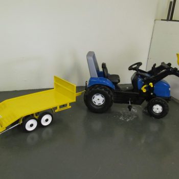 Yellow Low Loader Mini